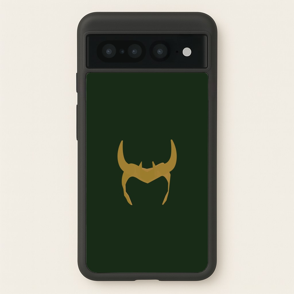 The Horned Helmet - Loki Phone Case for Google Pixel 7 Pro