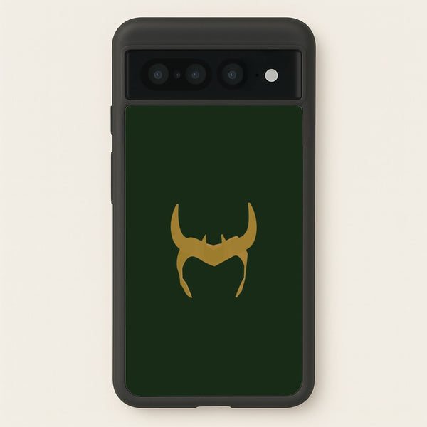 The Horned Helmet - Loki Phone Case for Google Pixel 7 Pro