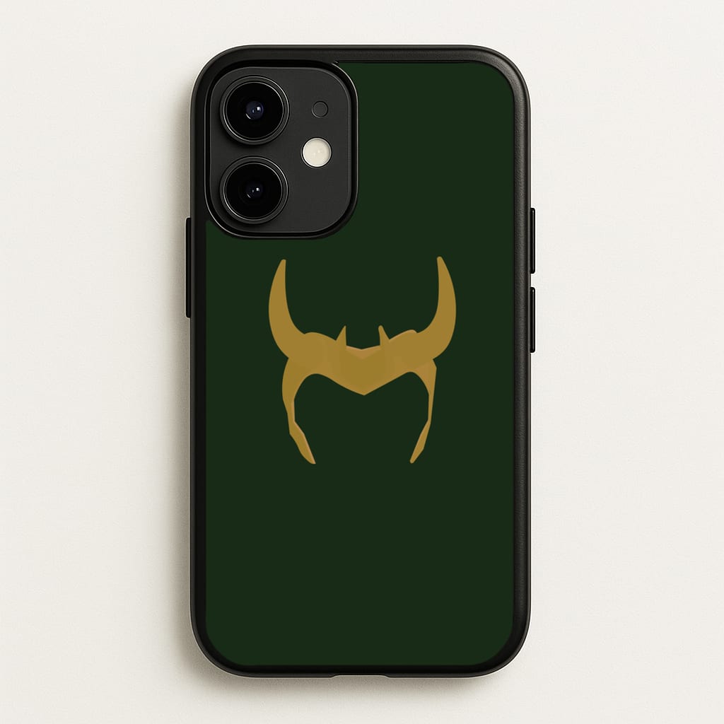 The Horned Helmet - Loki Phone Case for iPhone 12 / 12 Pro