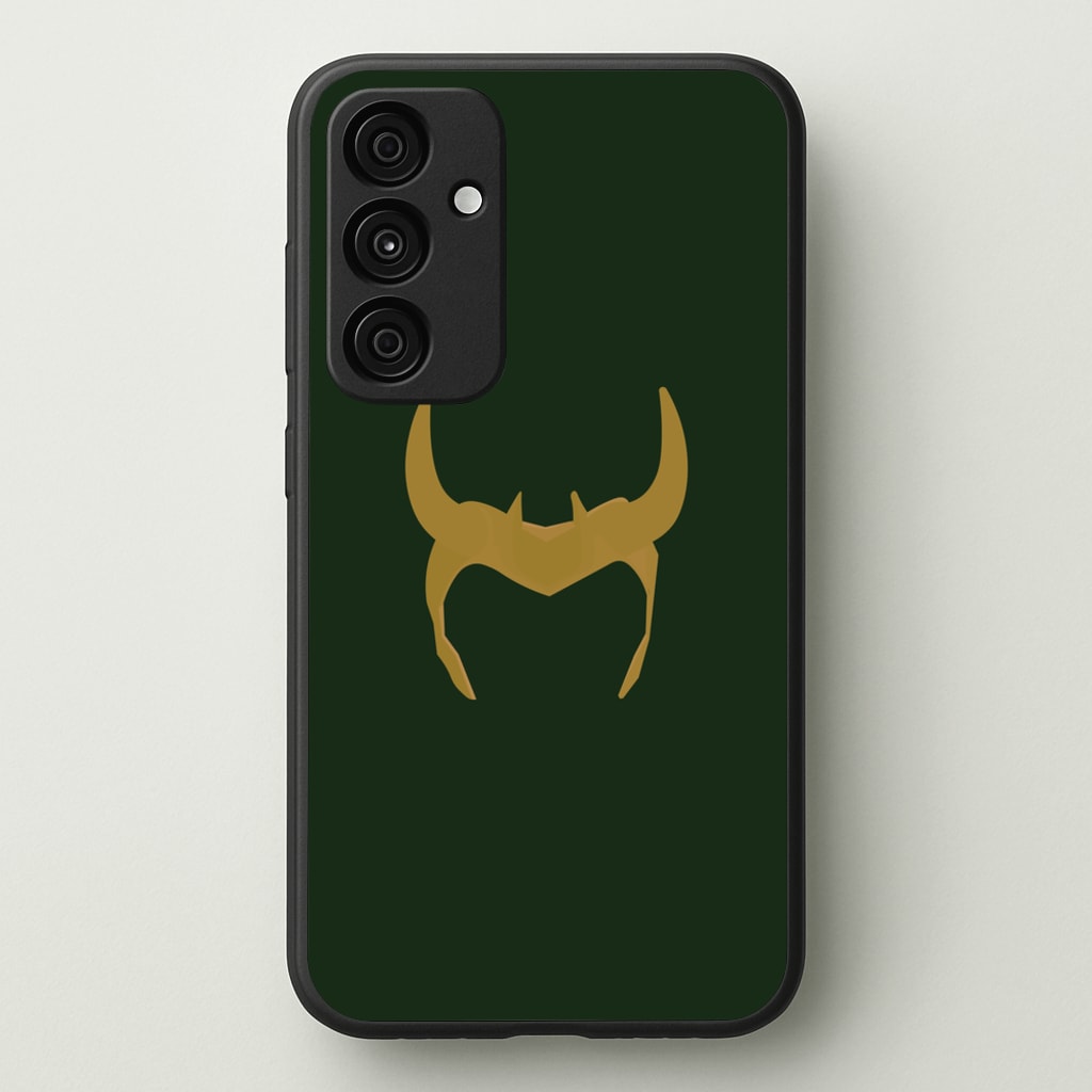 The Horned Helmet - Loki Phone Case for Galaxy A35