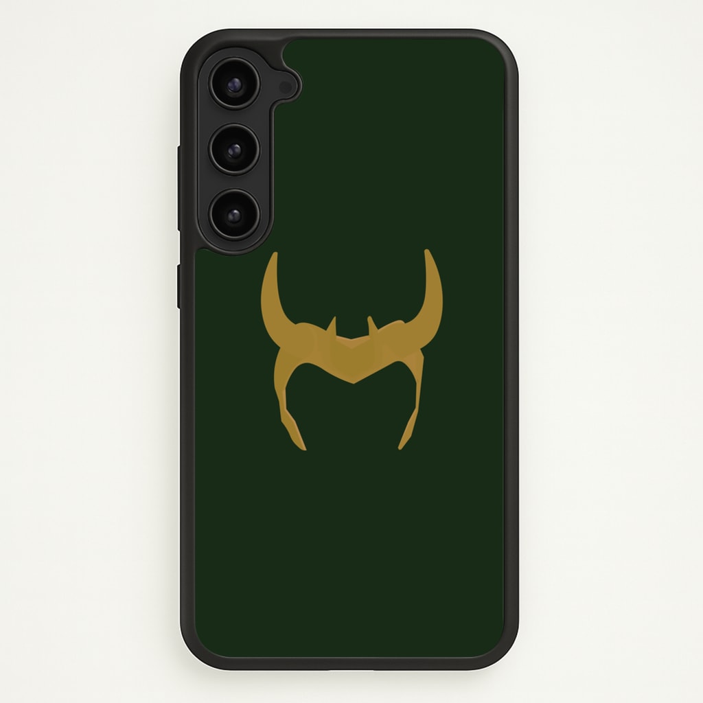 The Horned Helmet - Loki Phone Case for Galaxy S23