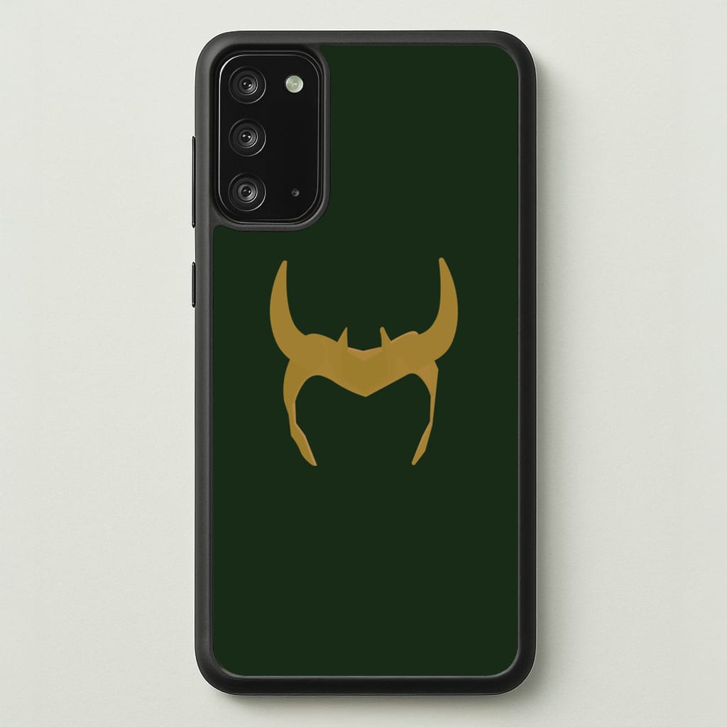 The Horned Helmet - Loki Phone Case for Galaxy Note 20