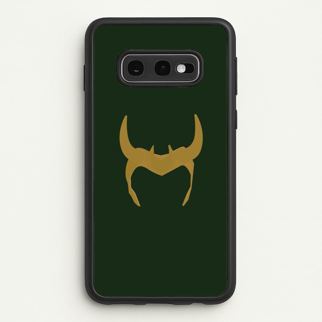 The Horned Helmet - Loki Phone Case for Galaxy S10e