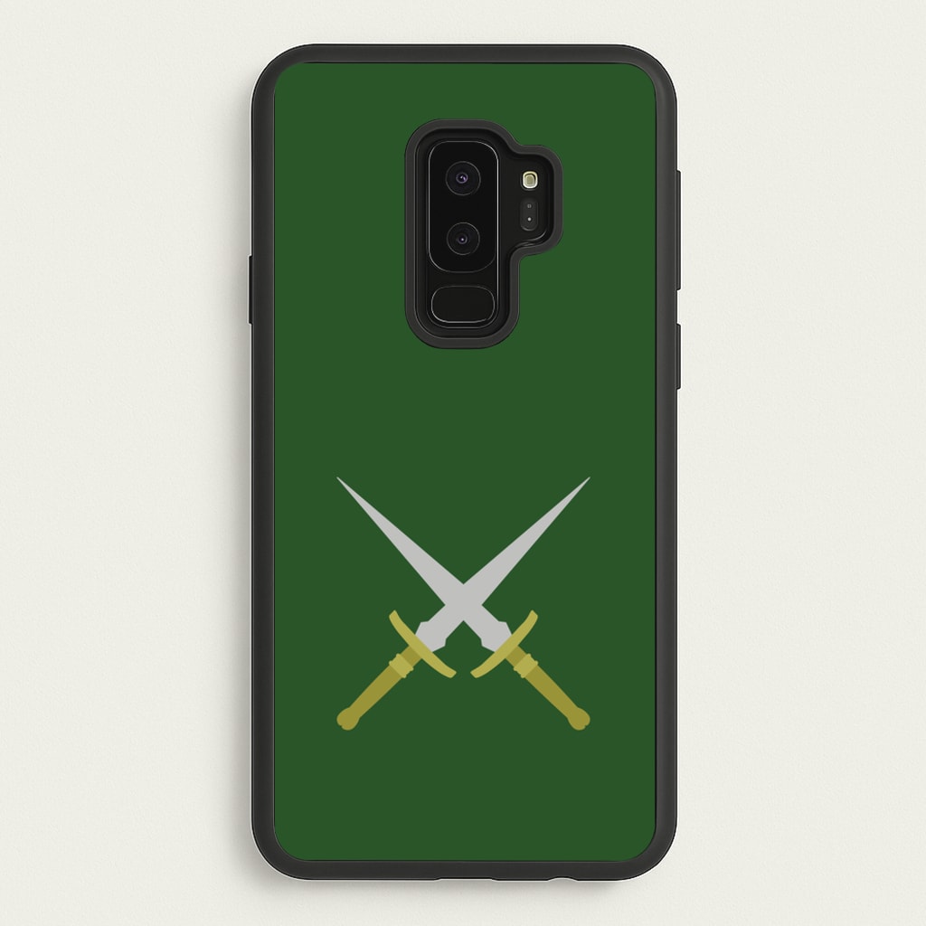 Double Daggers - Loki Phone Case for Galaxy S9 Plus