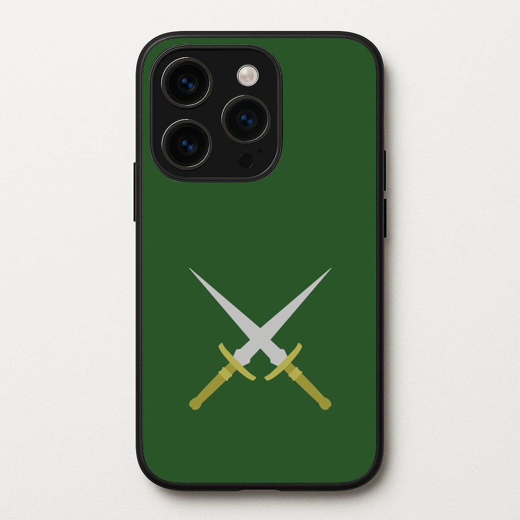 Double Daggers - Loki Phone Case for iPhone 15 Pro