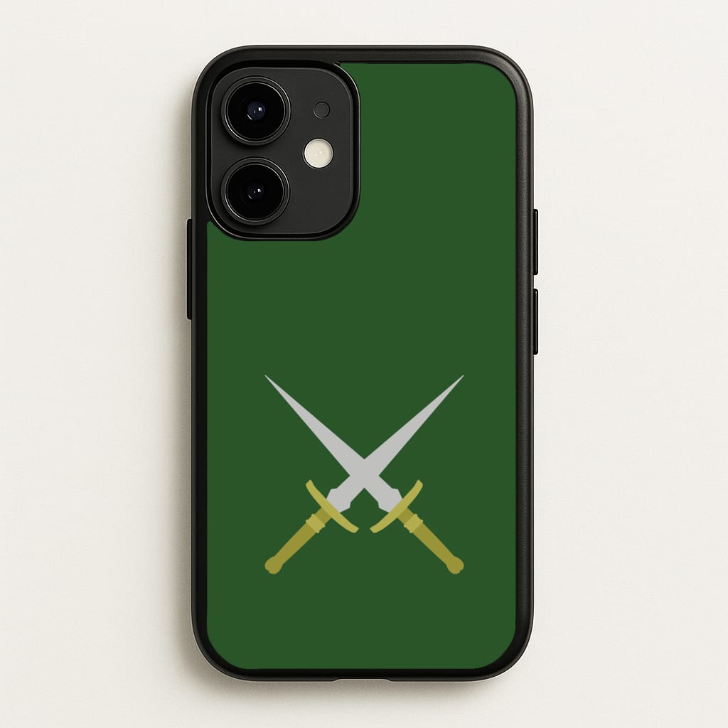 Double Daggers - Loki Phone Case for iPhone 12 / 12 Pro