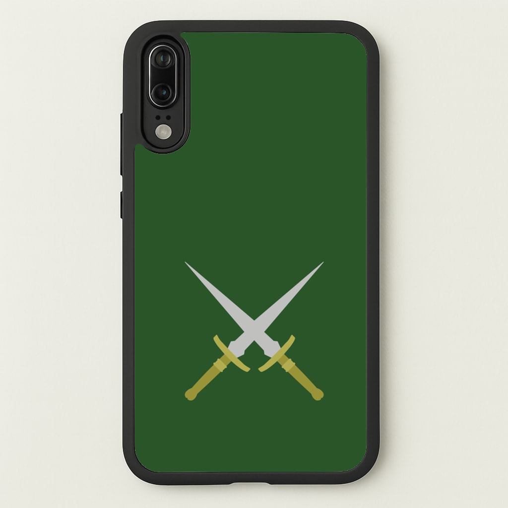 Double Daggers - Loki Phone Case for Huawei P20