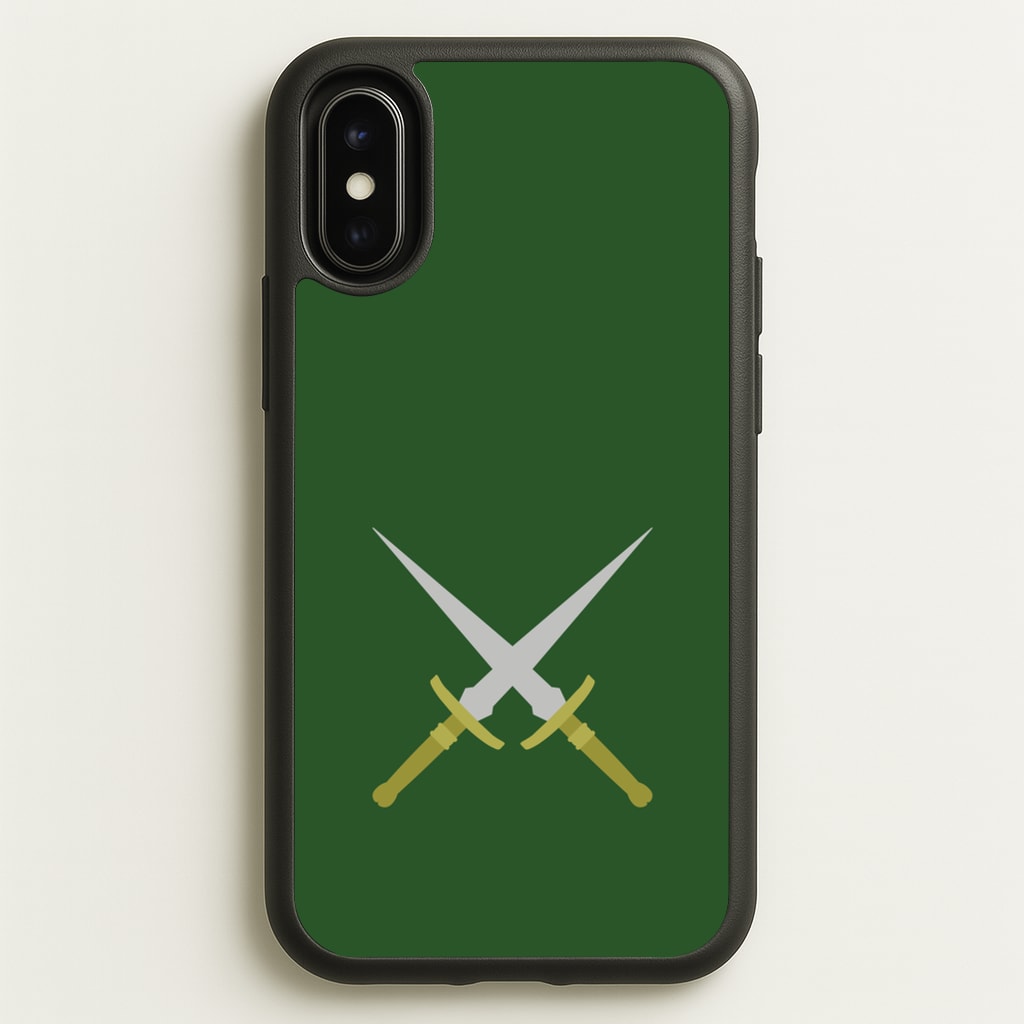 Double Daggers - Loki Phone Case for iPhone X / XS