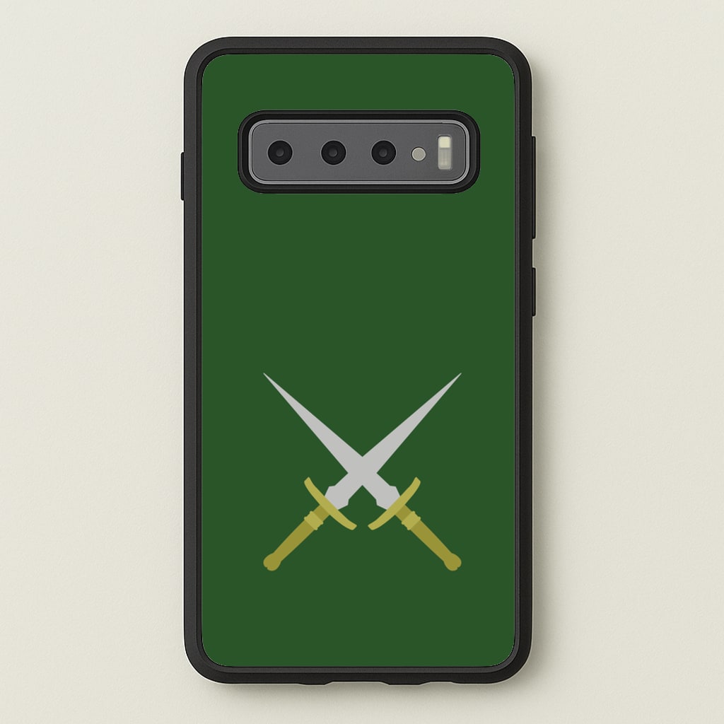 Double Daggers - Loki Phone Case for Galaxy S10 Plus