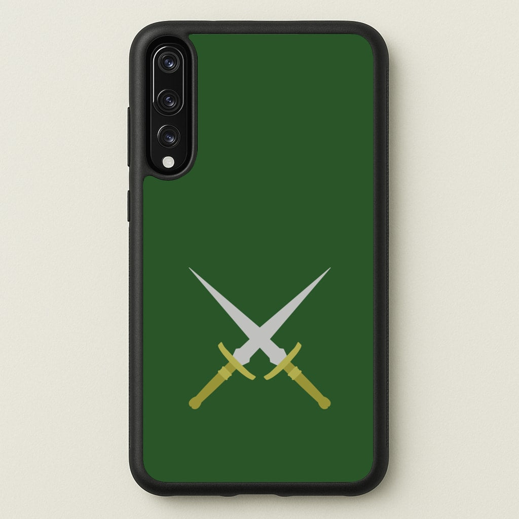Double Daggers - Loki Phone Case for Huawei P20 Pro