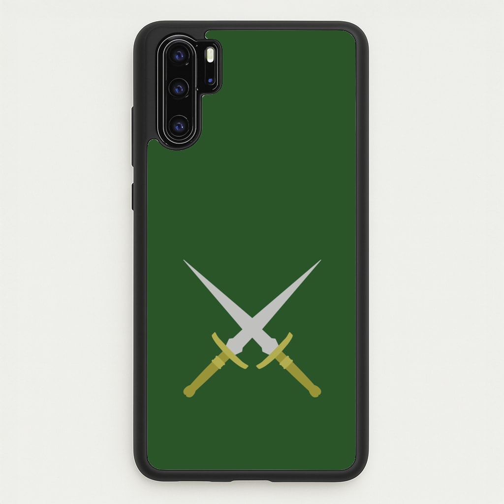 Double Daggers - Loki Phone Case for Huawei P30 Pro