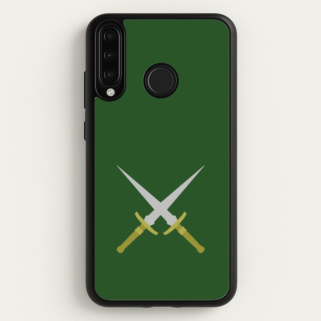 Double Daggers - Loki Phone Case for Huawei P30 Lite