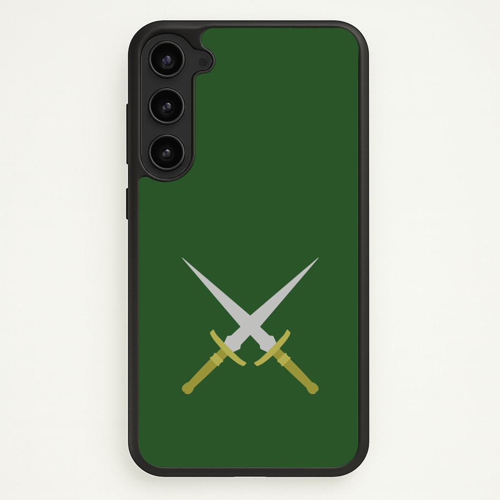 Double Daggers - Loki Phone Case for Galaxy S23