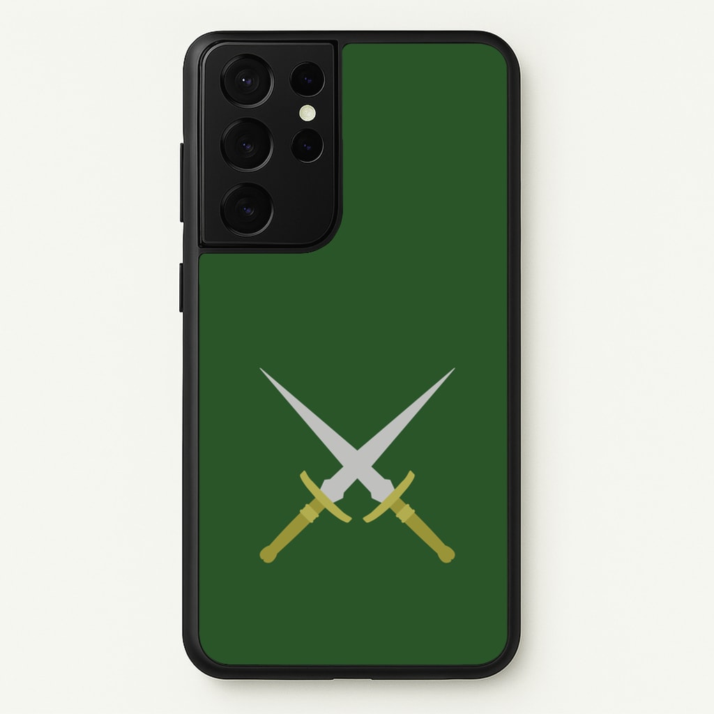 Double Daggers - Loki Phone Case for Galaxy S21 Ultra