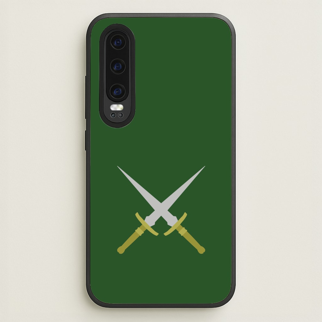 Double Daggers - Loki Phone Case for Huawei P30