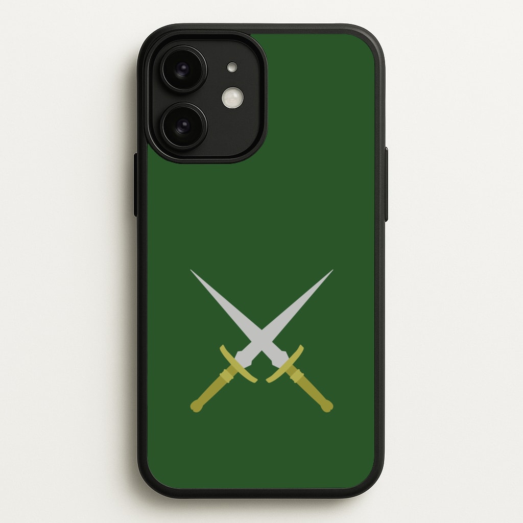 Double Daggers - Loki Phone Case for iPhone 11