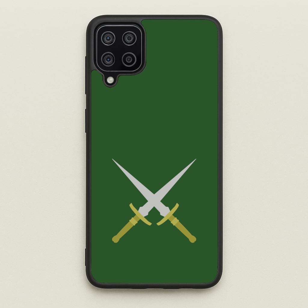 Double Daggers - Loki Phone Case for Galaxy A12