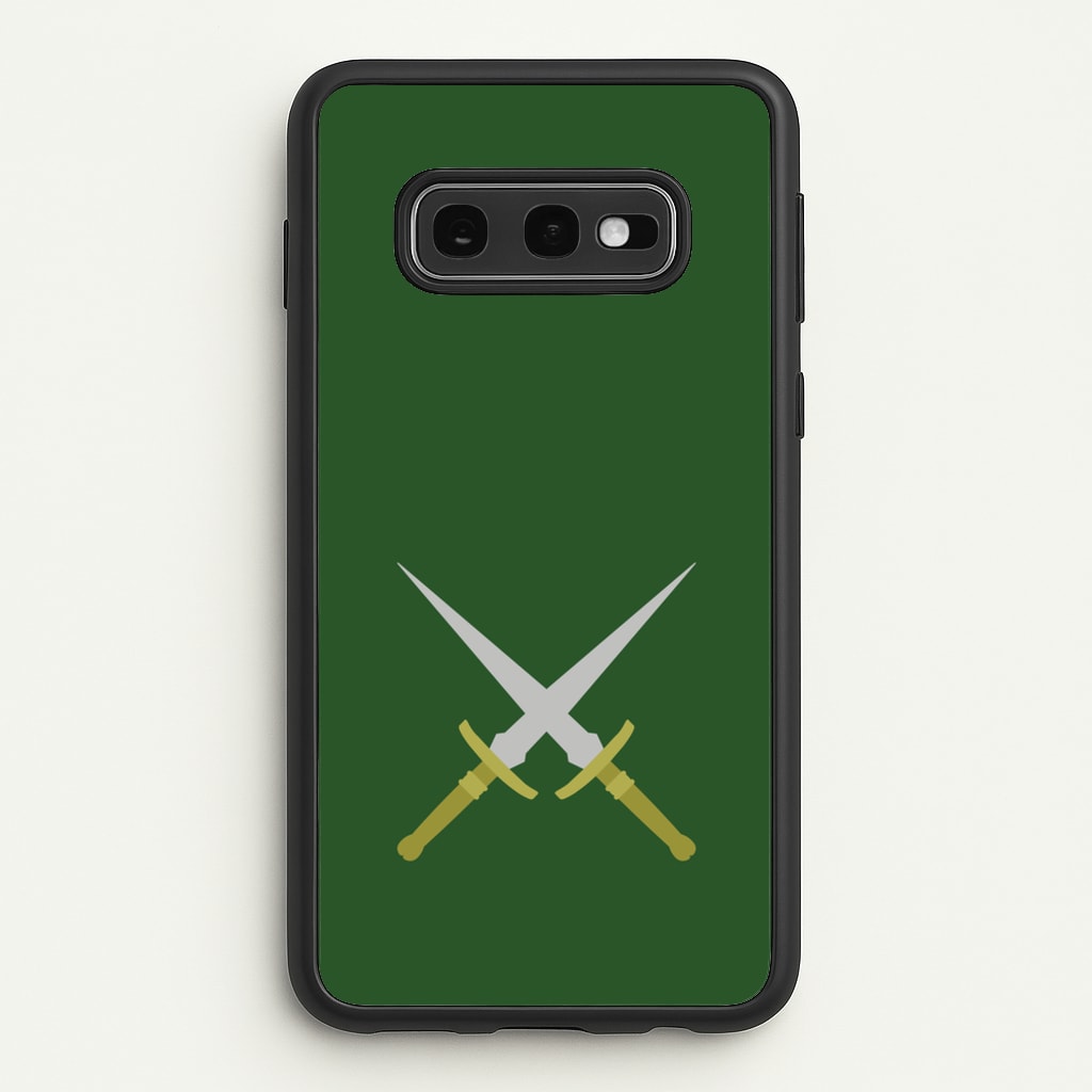Double Daggers - Loki Phone Case for Galaxy S10e