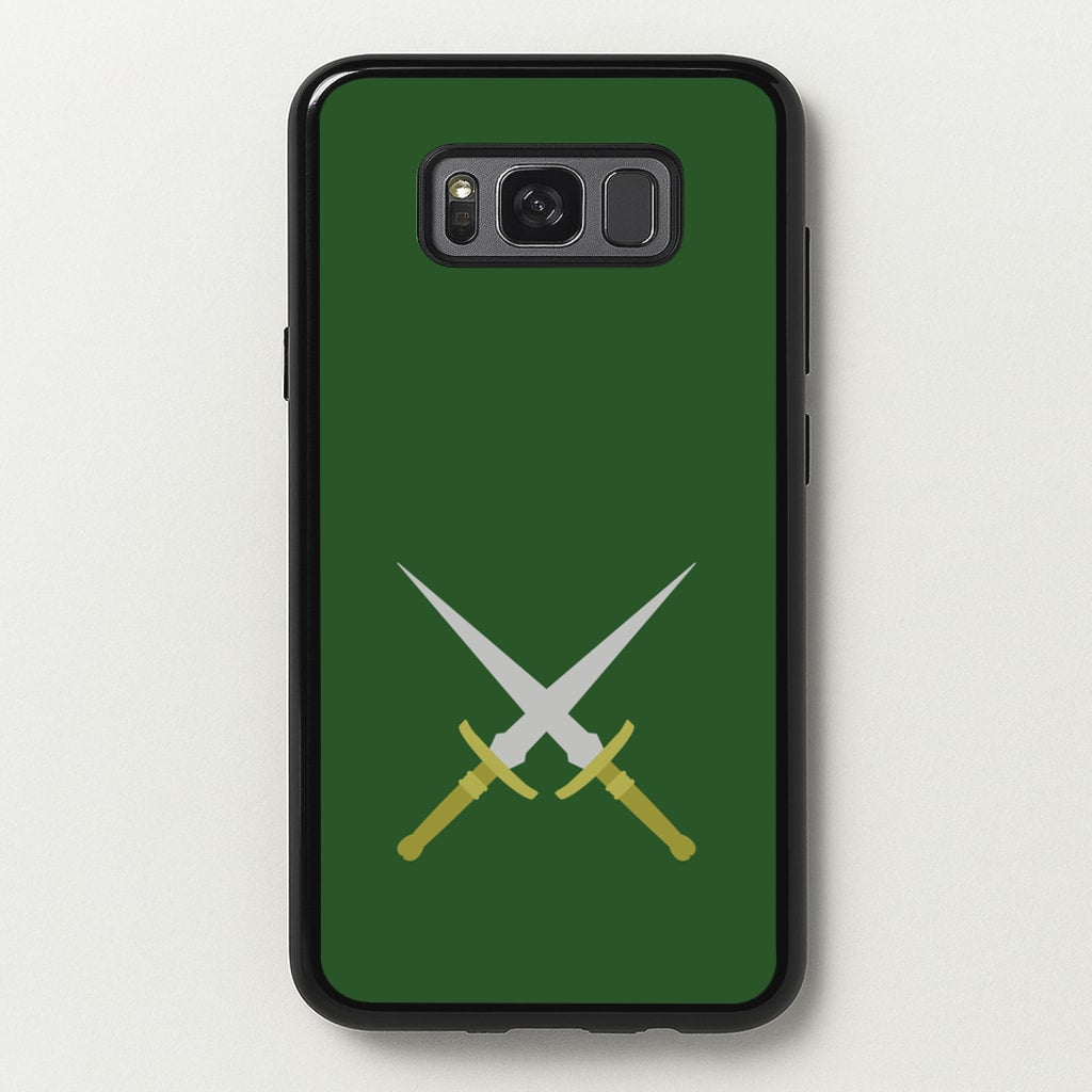 Double Daggers - Loki Phone Case for Galaxy S8 Plus