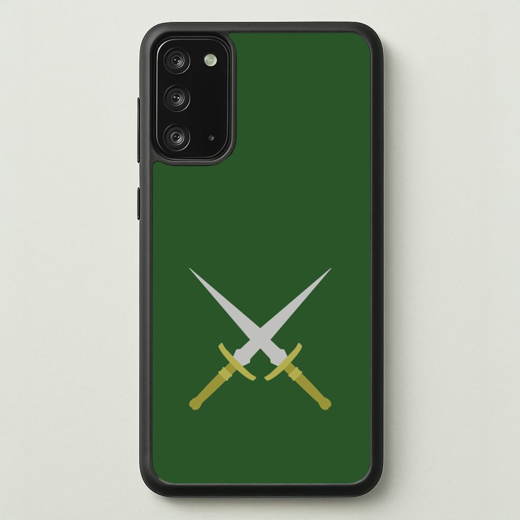 Double Daggers - Loki Phone Case for Galaxy Note 20