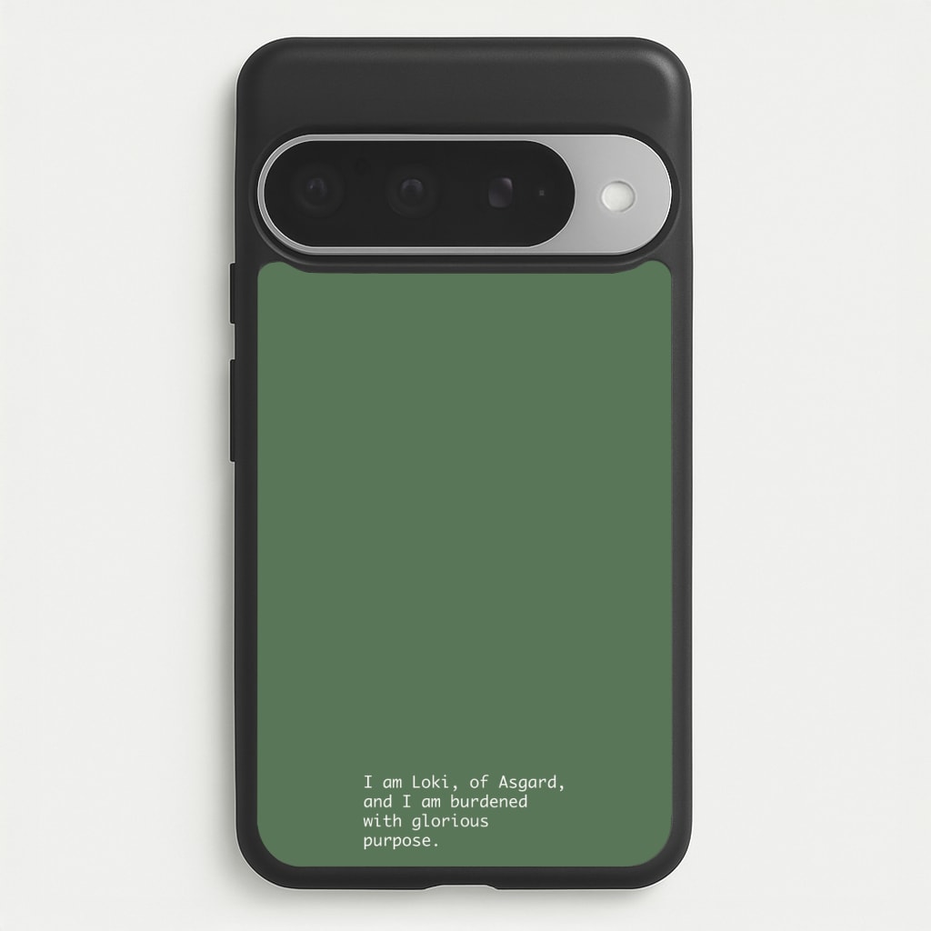 Burdened With Glorious Purpose Phone Case for Google Pixel 10 Pro XL