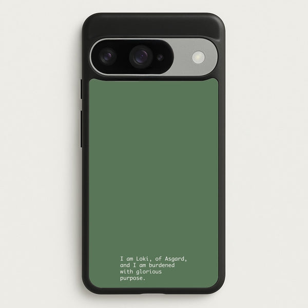 Burdened With Glorious Purpose Phone Case for Google Pixel 10 / 10 Pro