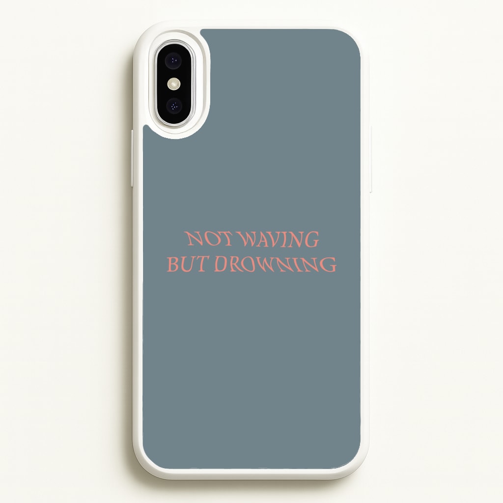 Not Waving But Drowning - - Loyle Carner Phone Case for iPhone XS Max