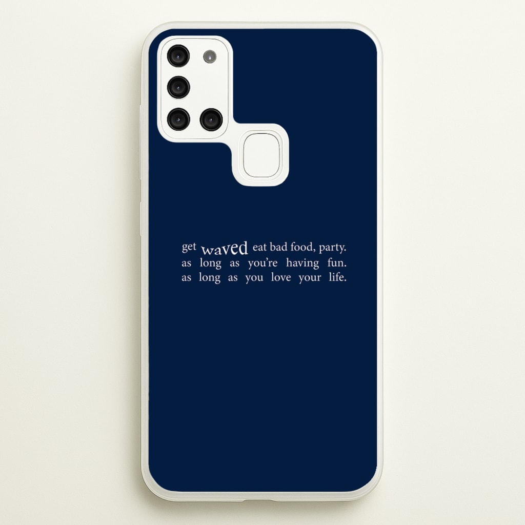 There's More To Life - - Loyle Carner Phone Case for Galaxy A21s