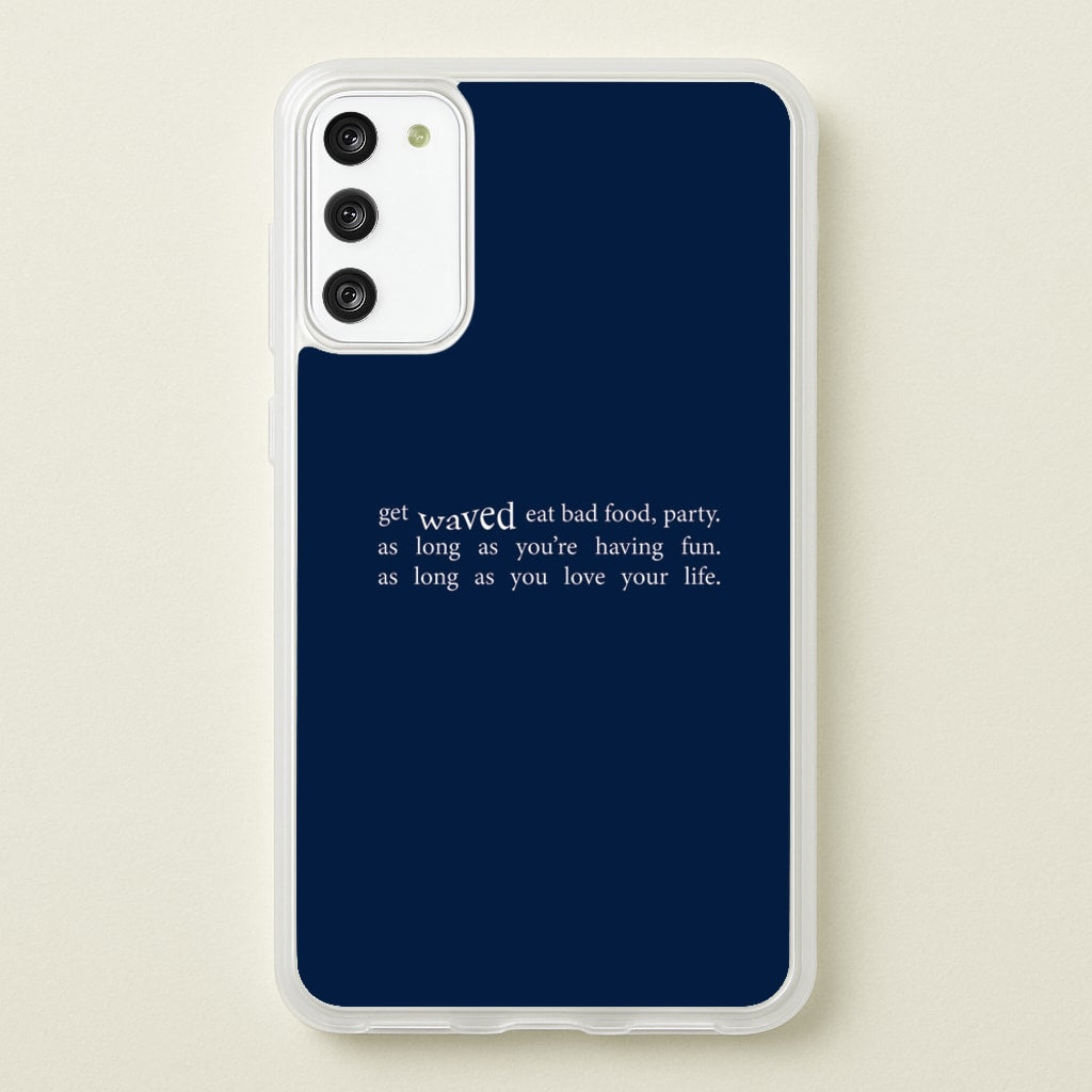 There's More To Life - - Loyle Carner Phone Case for Galaxy S20FE