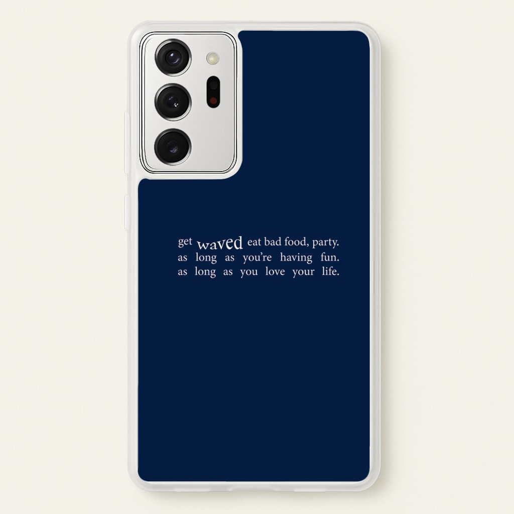 There's More To Life - - Loyle Carner Phone Case for Galaxy Note 20 Ultra