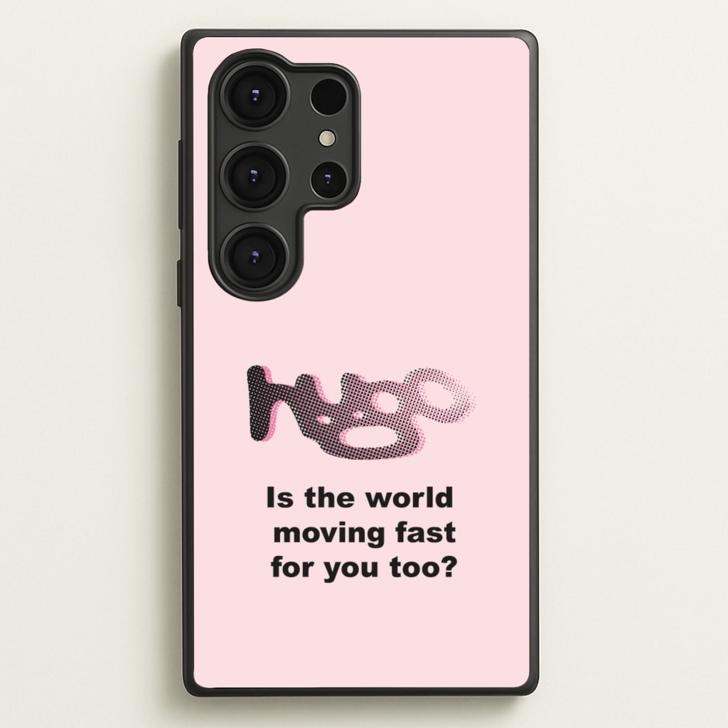 Pink Hugo - - Loyle Carner Phone Case for Galaxy S25 Ultra