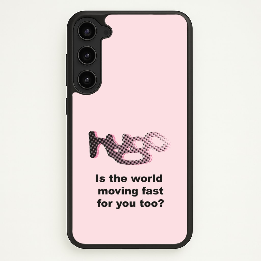 Pink Hugo - - Loyle Carner Phone Case for Galaxy S23