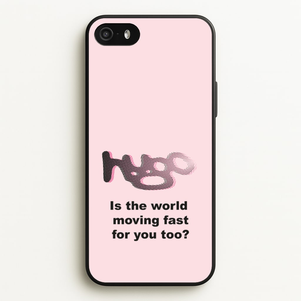 Pink Hugo - - Loyle Carner Phone Case for iPhone 5 / 5s / SE 2016