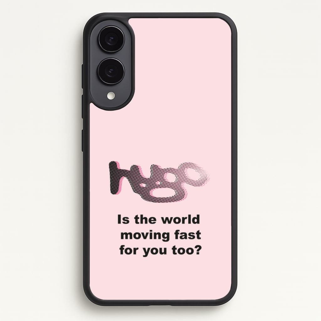 Pink Hugo - - Loyle Carner Phone Case for Galaxy S25 Edge