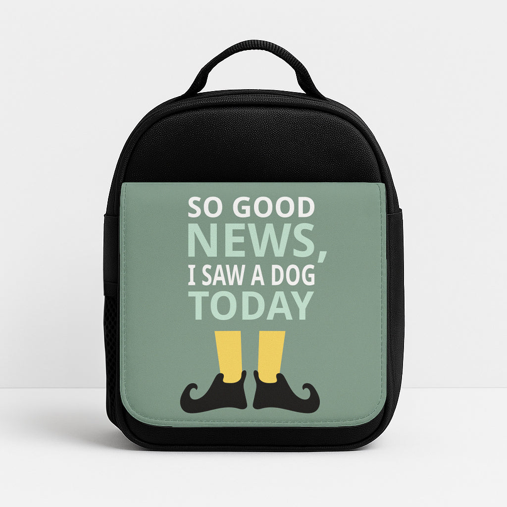 I Saw A Dog Today - Elf Lunchbox