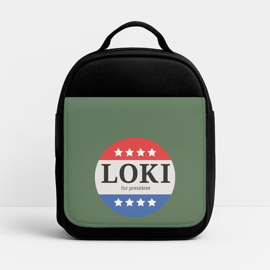 Loki For President Lunchbox