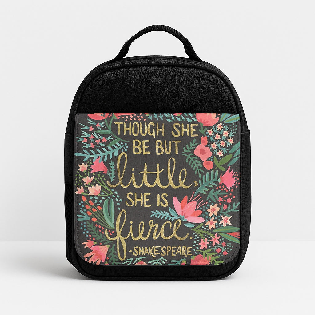 Though She Be But Little, She Is Fierce Lunchbox