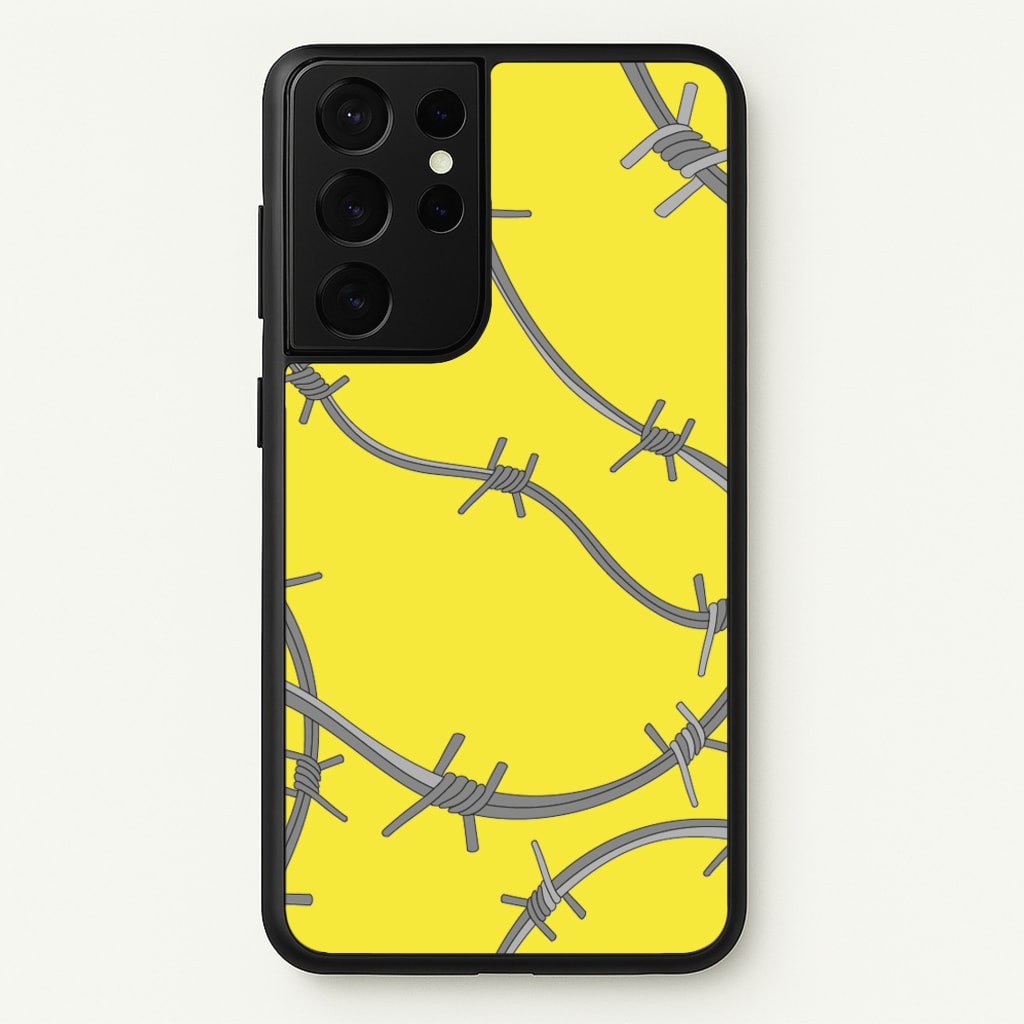 Barbed Wire - Post - Post Malone Phone Case for Galaxy S21 Ultra
