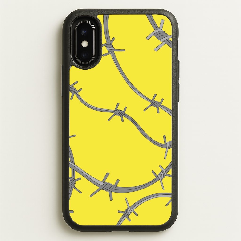 Barbed Wire - Post - Post Malone Phone Case for iPhone X / XS