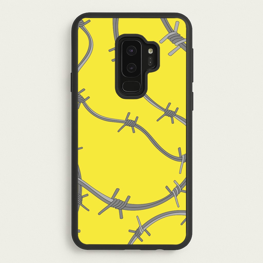 Barbed Wire - Post - Post Malone Phone Case for Galaxy S9 Plus
