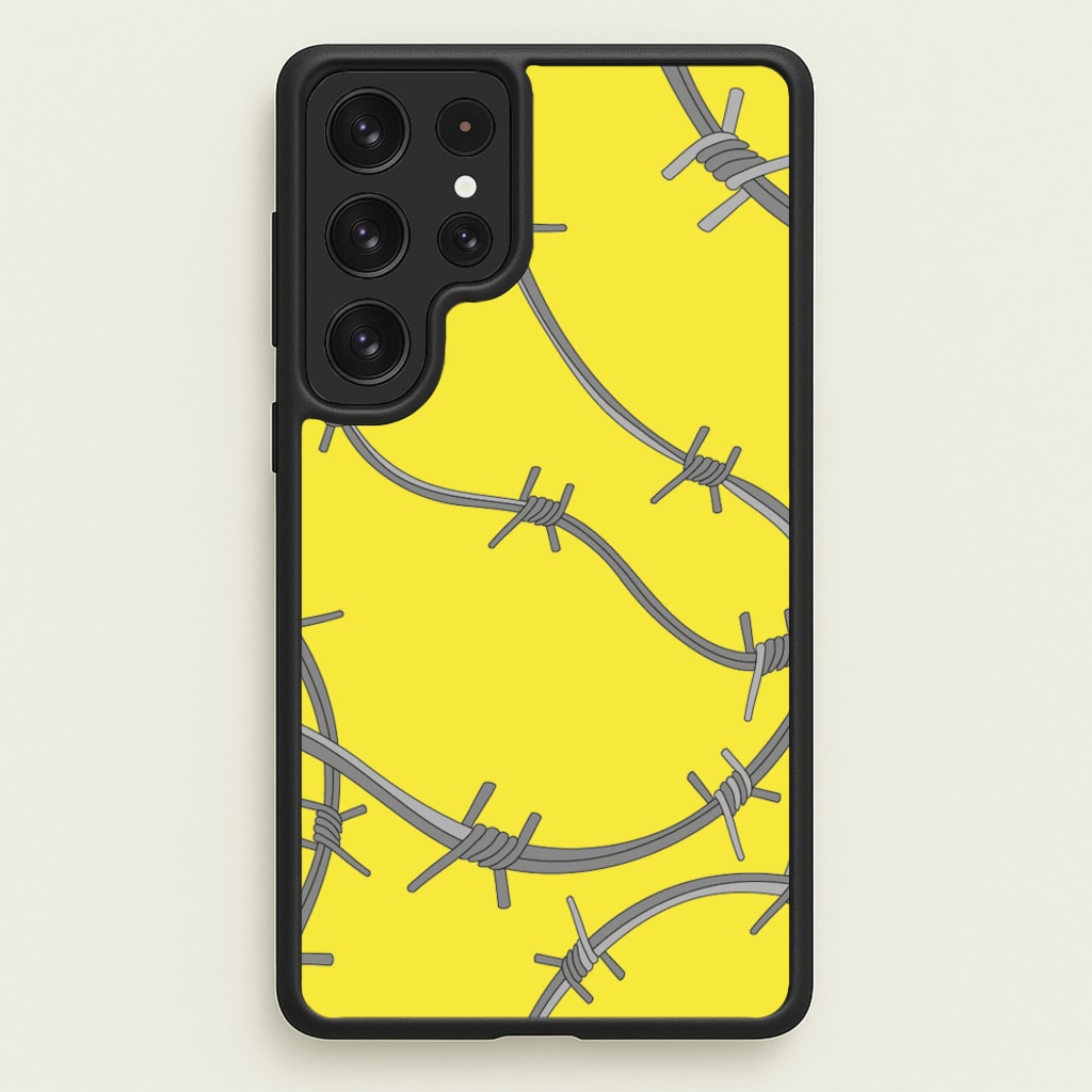 Barbed Wire - Post - Post Malone Phone Case for Galaxy S22 Ultra