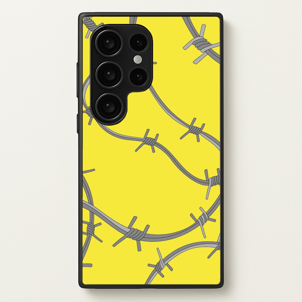 Barbed Wire - Post - Post Malone Phone Case for Galaxy S24 Ultra