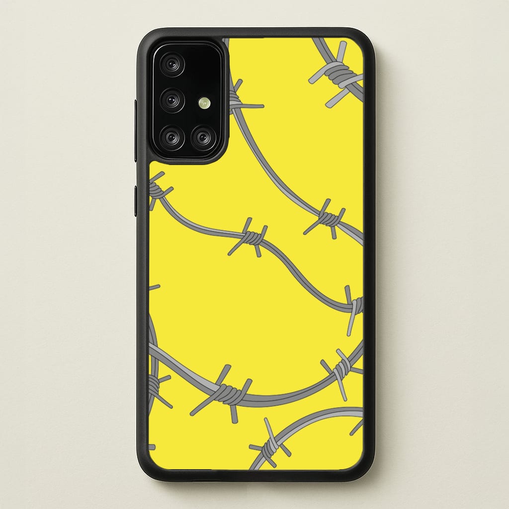 Barbed Wire - Post - Post Malone Phone Case for Galaxy A71