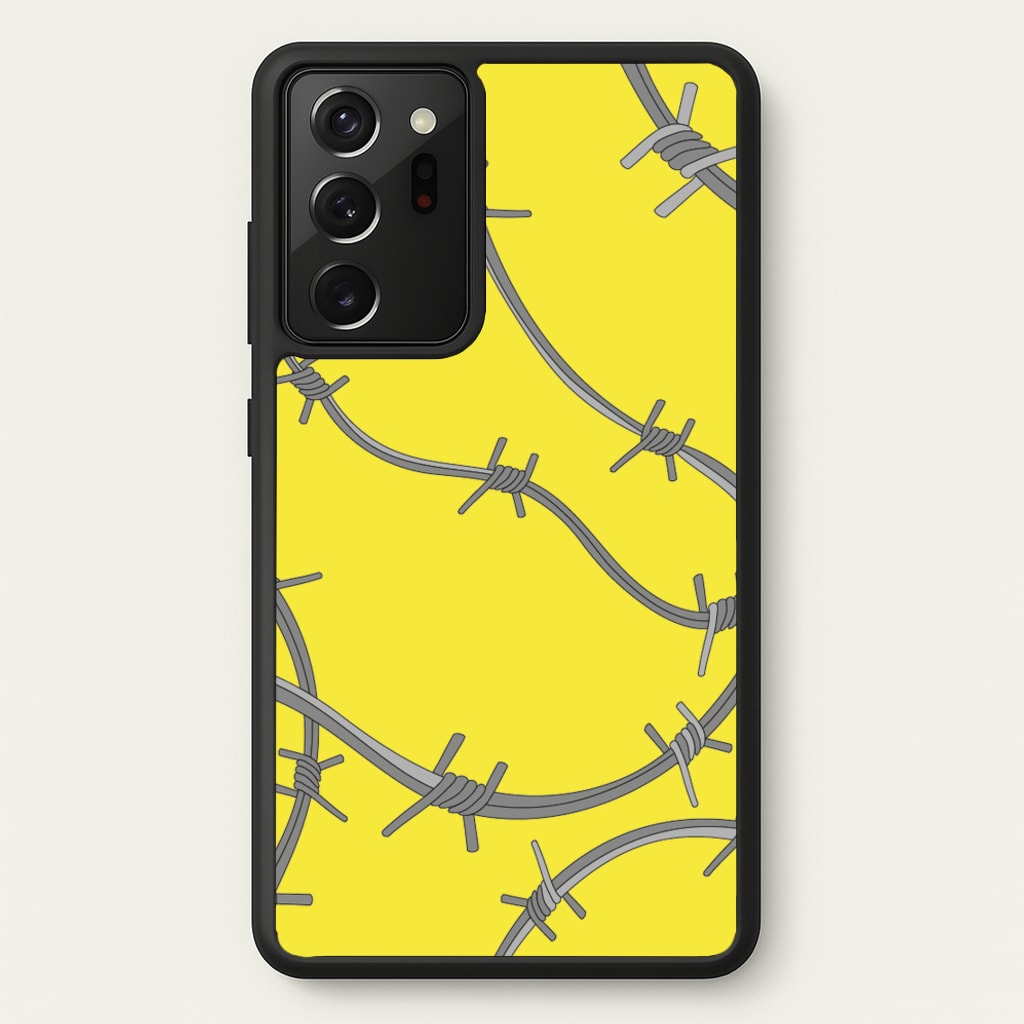 Barbed Wire - Post - Post Malone Phone Case for Galaxy Note 20 Ultra