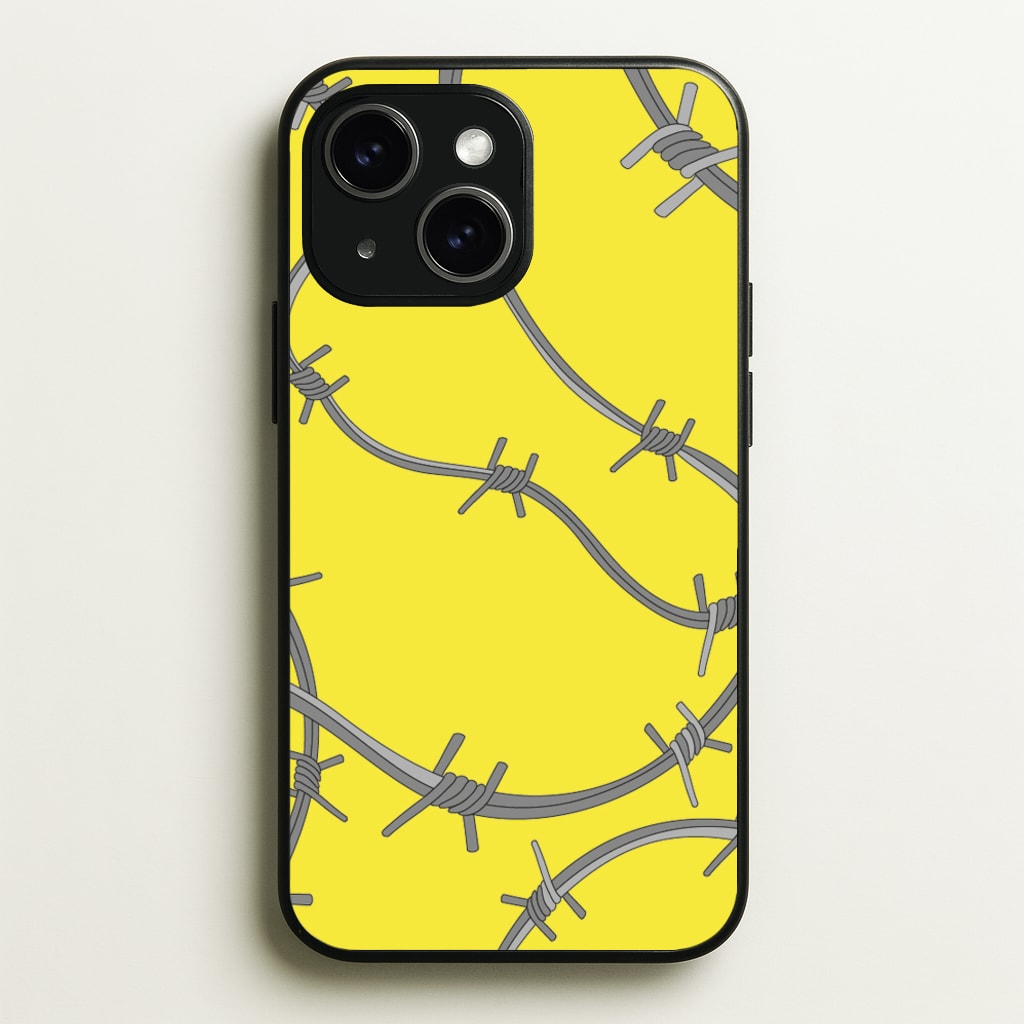 Barbed Wire - Post - Post Malone Phone Case for iPhone 15