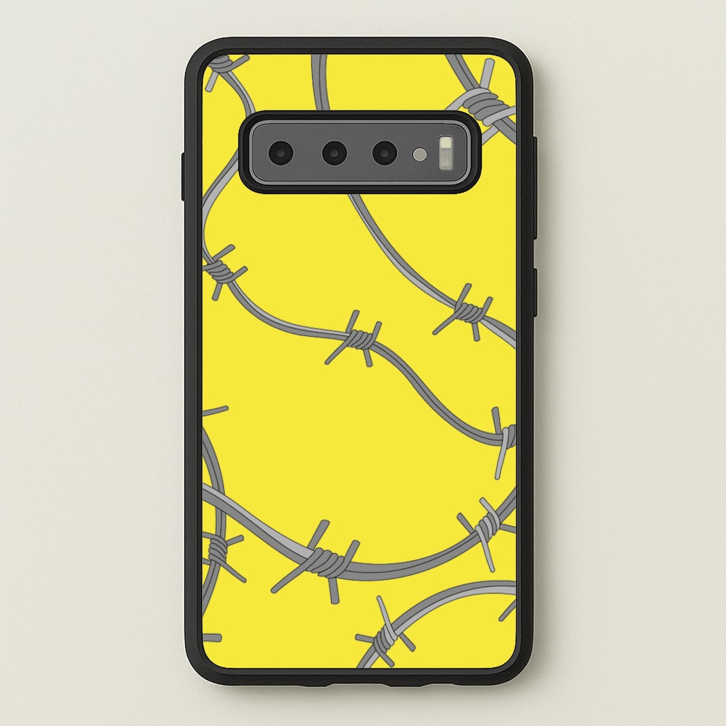Barbed Wire - Post - Post Malone Phone Case for Galaxy S10