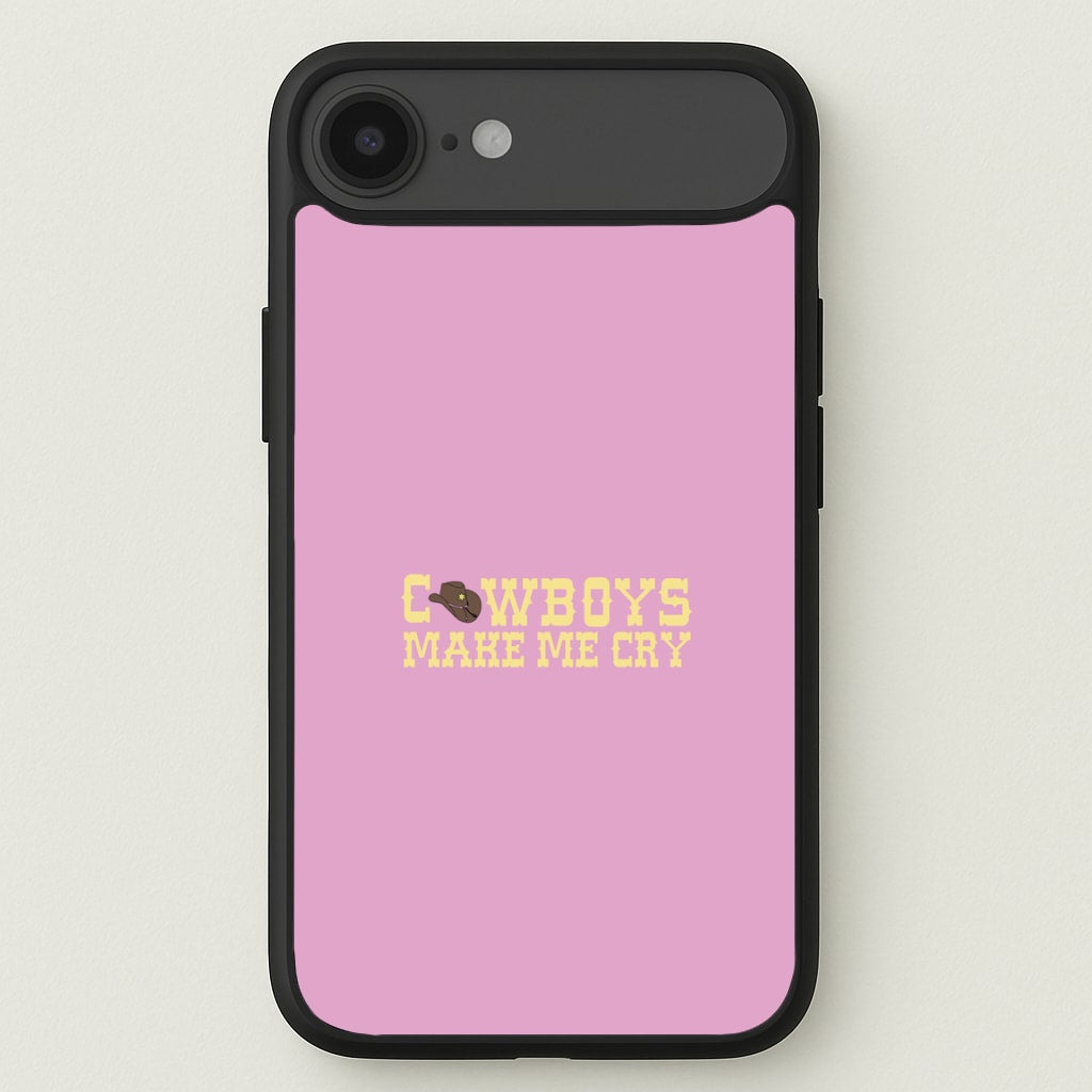 Cowboys Make Me Cry - Post Phone Case for iPhone 17 Air