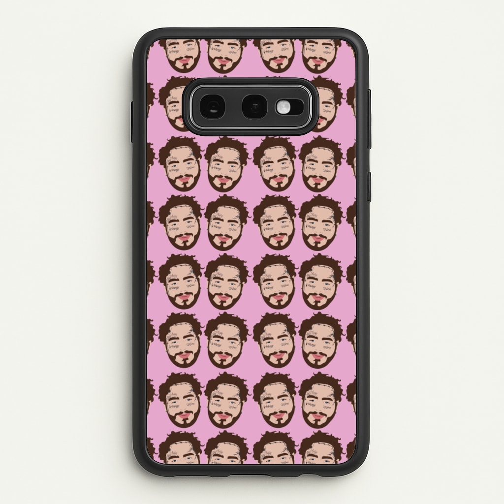 Malone Pattern - Post Malone Phone Case for Galaxy S10e