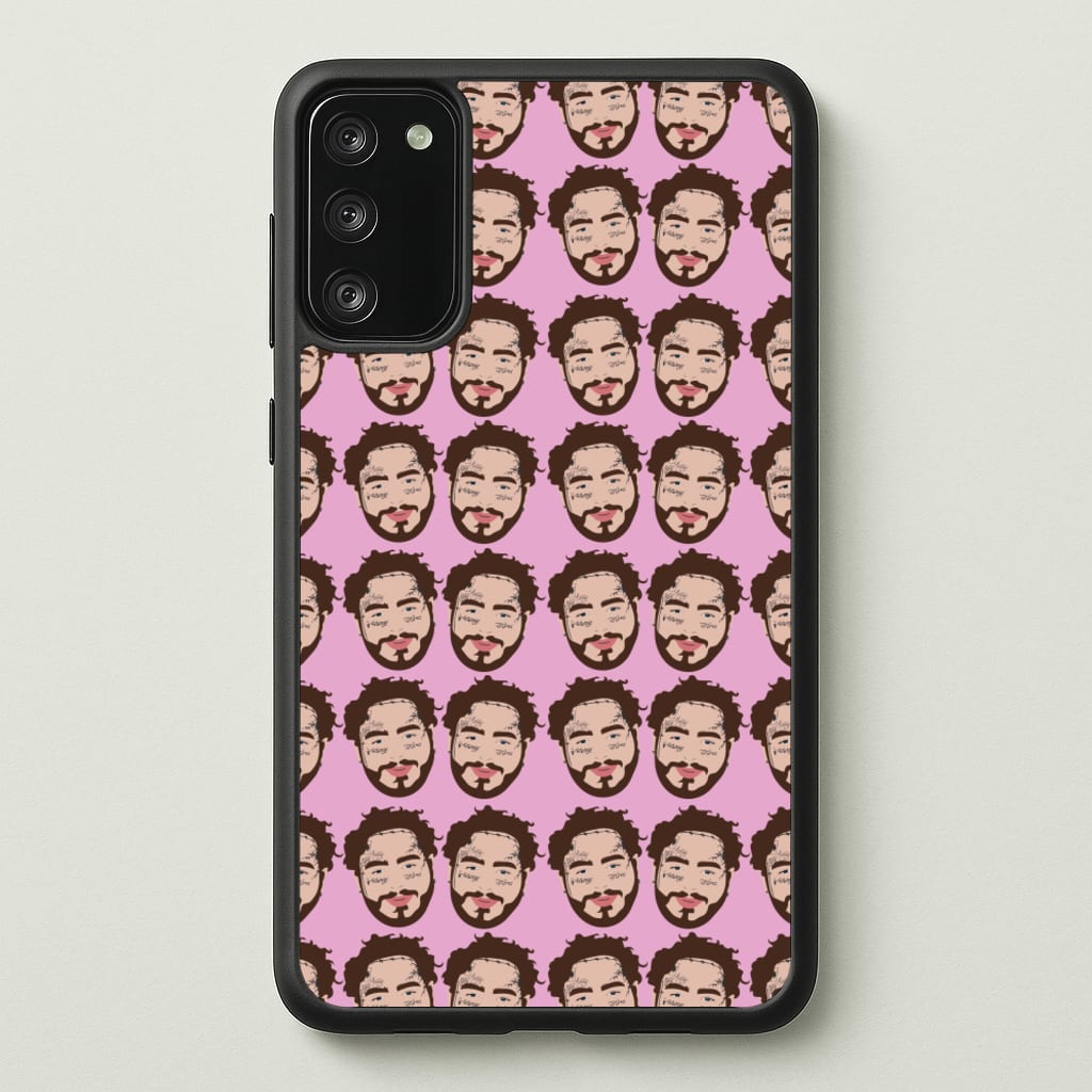 Malone Pattern - Post Malone Phone Case for Galaxy S20