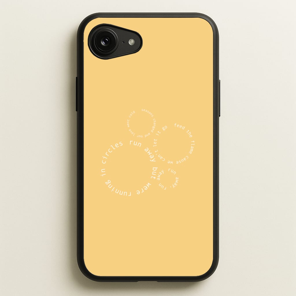 Running In Circles - Post - Post Malone Phone Case for iPhone 16e